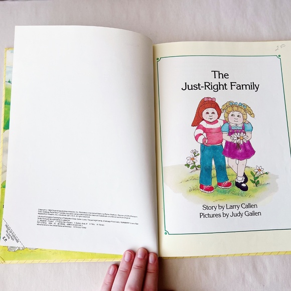Cabbage Patch Kids: The Just-Right Family by Larry Callen - Picture 4 of 5